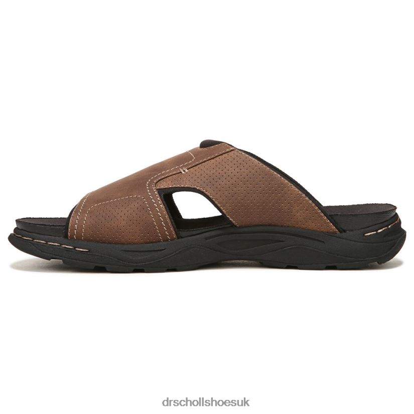 Men Hawthorne Slide Sandal 88LBTP301 Dr Scholl\s Brown
