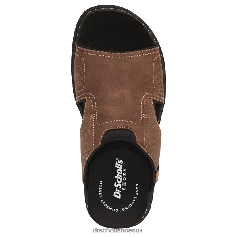 Men Hawthorne Slide Sandal 88LBTP301 Dr Scholl\s Brown