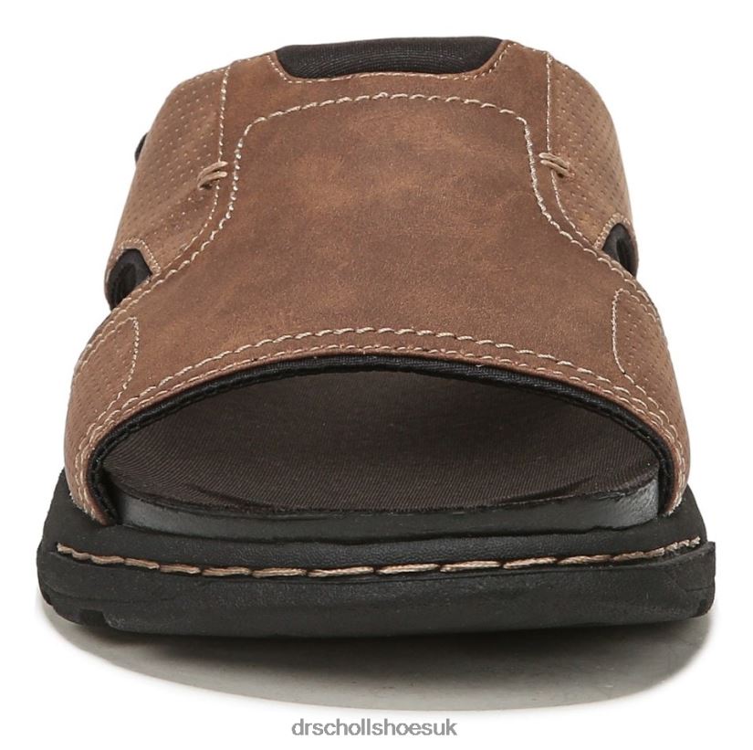 Men Hawthorne Slide Sandal 88LBTP301 Dr Scholl\s Brown