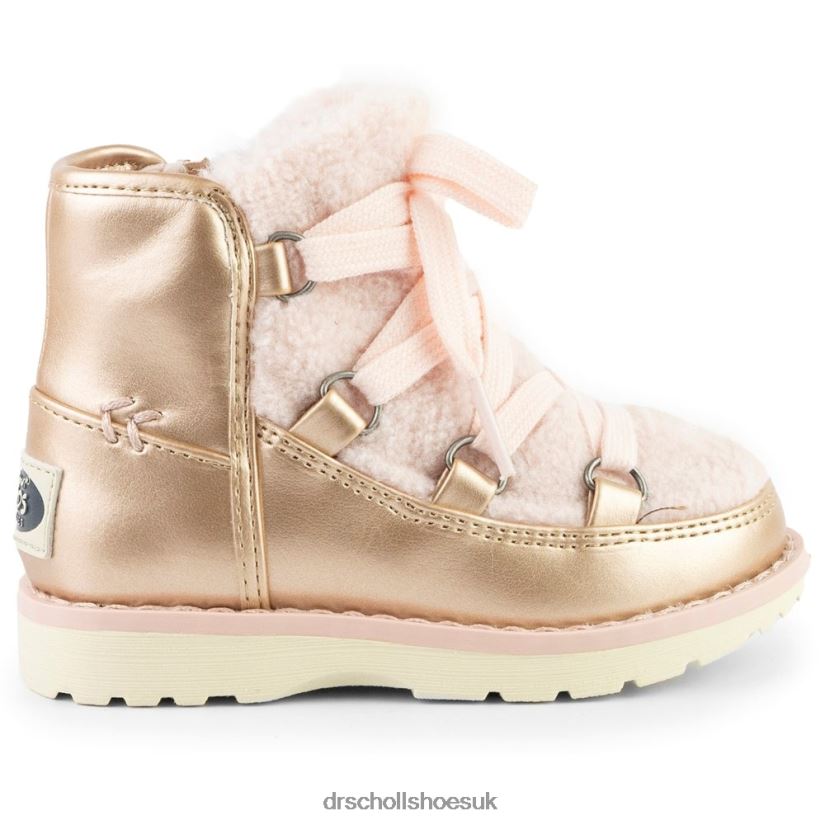Toddler/Little Kid Aspyn Bootie 88LBTP335 Dr Scholl\s Rose Gold