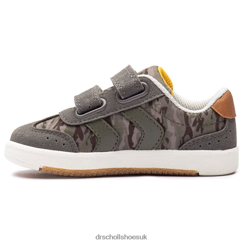 Toddler/Little Kid Kameron Sneaker 88LBTP324 Dr Scholl\s Charcoal Camo