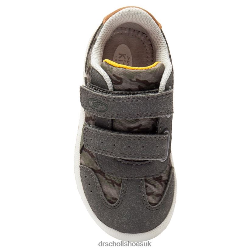 Toddler/Little Kid Kameron Sneaker 88LBTP324 Dr Scholl\s Charcoal Camo