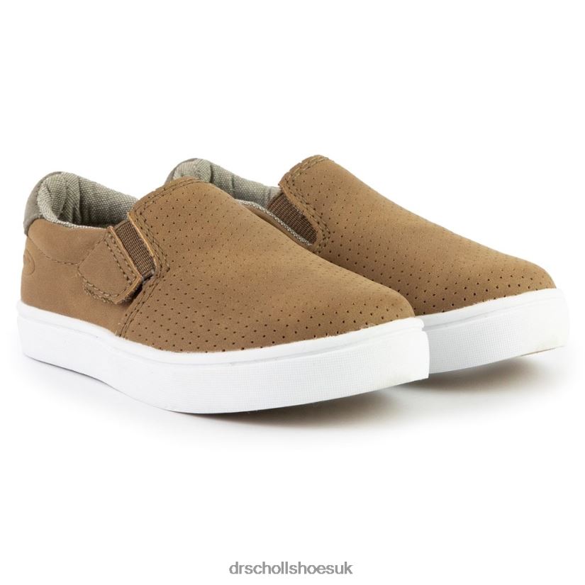 Toddler/Little Kid Madison II Slip On Sneaker 88LBTP304 Dr Scholls Brown