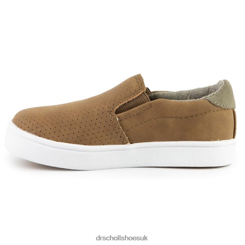 Toddler/Little Kid Madison II Slip On Sneaker 88LBTP304 Dr Scholl\s Brown