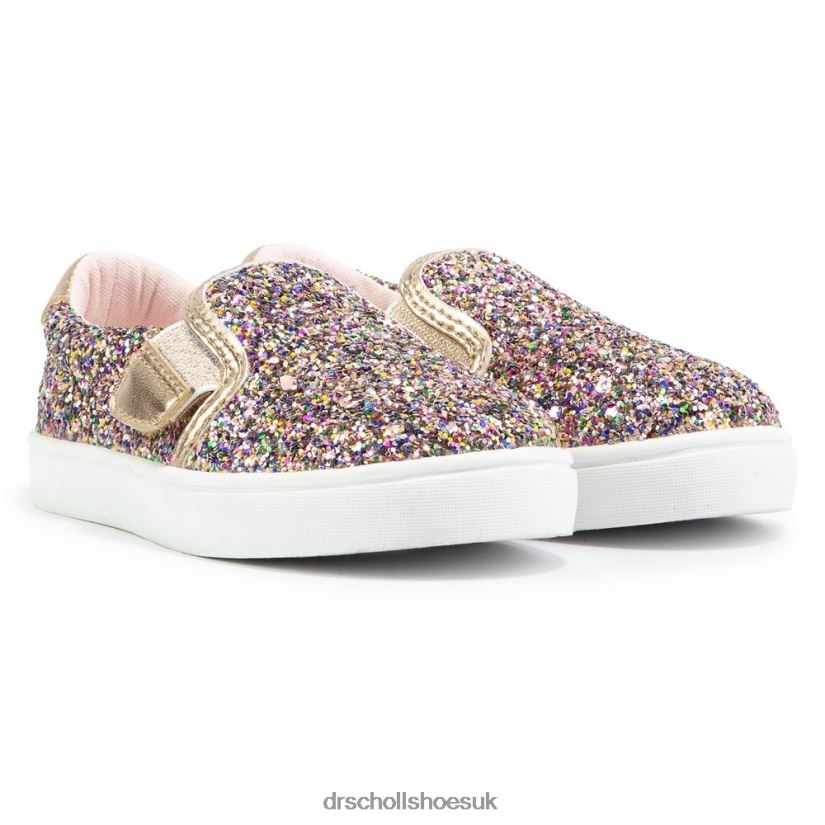 Toddler/Little Kid Madison II Slip On Sneaker 88LBTP311 Dr Scholls Multi Glitter