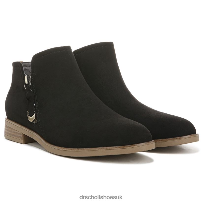 Unisex Astir Bootie 88LBTP86 Dr Scholls Black Fabric