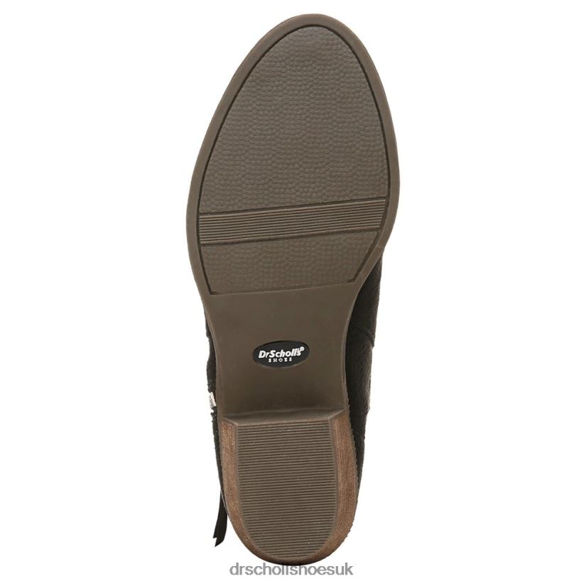 Unisex Brianna Bootie 88LBTP135 Dr Scholl\s Black Microfiber