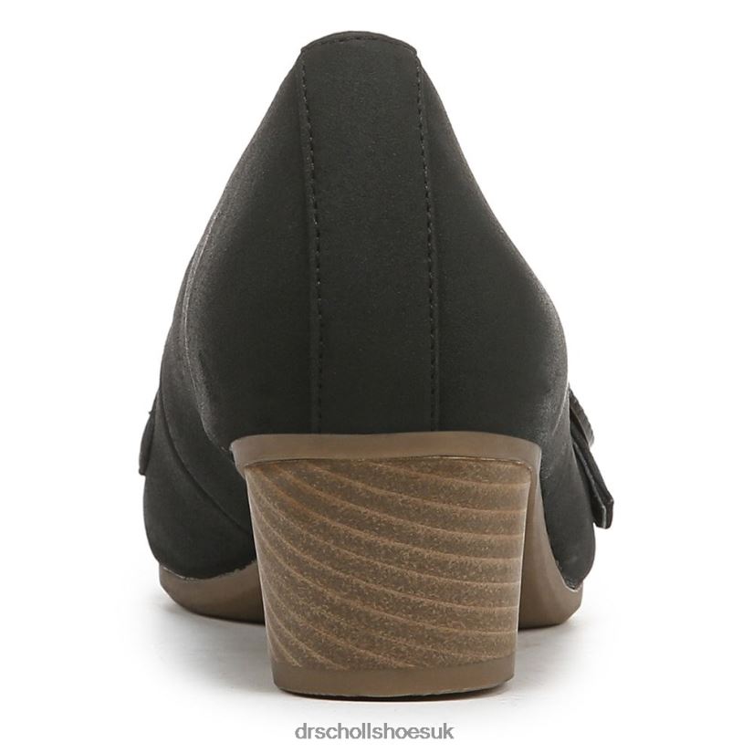 Unisex Brooke Wedge 88LBTP237 Dr Scholl\s Black Synthetic