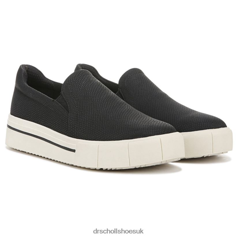 Unisex Happiness Lo Slip On Sneaker 88LBTP81 Dr Scholls Black Synthetic