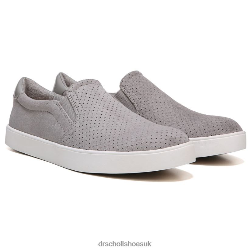 Unisex Madison Slip On Sneaker 88LBTP27 Dr Scholls Grey Micro Perf