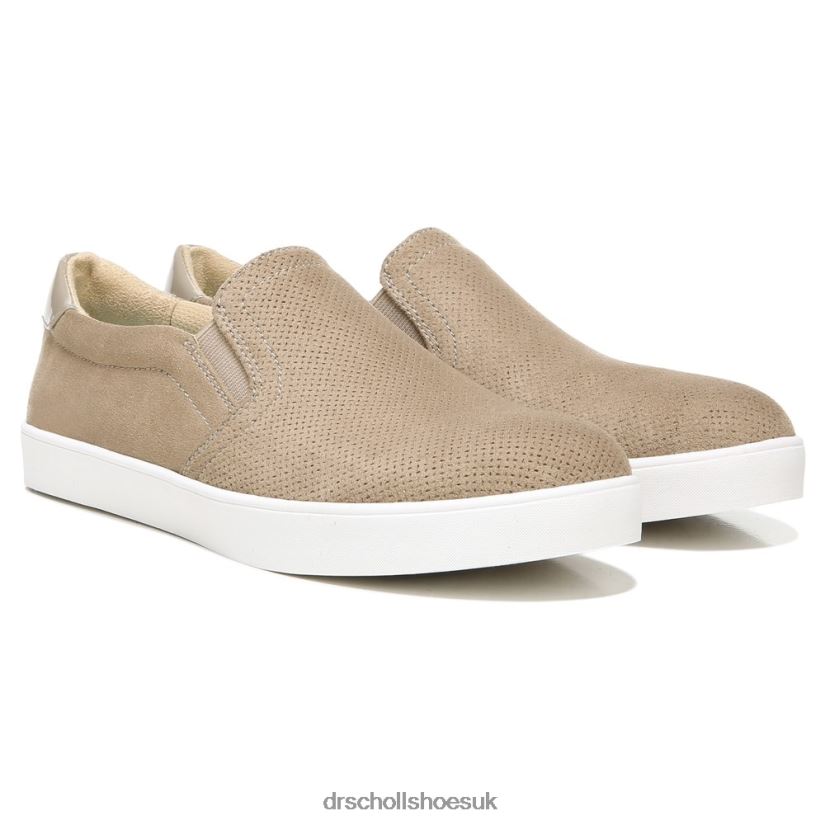 Unisex Madison Slip On Sneaker 88LBTP29 Dr Scholls Wood Brown Micro Perf