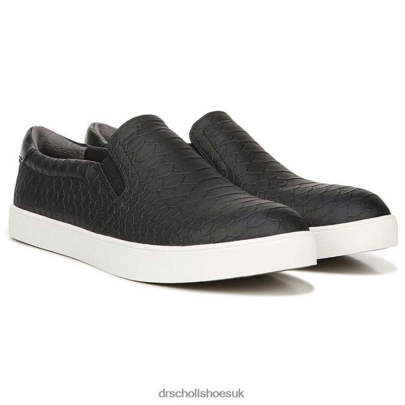 Unisex Madison Slip On Sneaker 88LBTP37 Dr Scholls Black Python