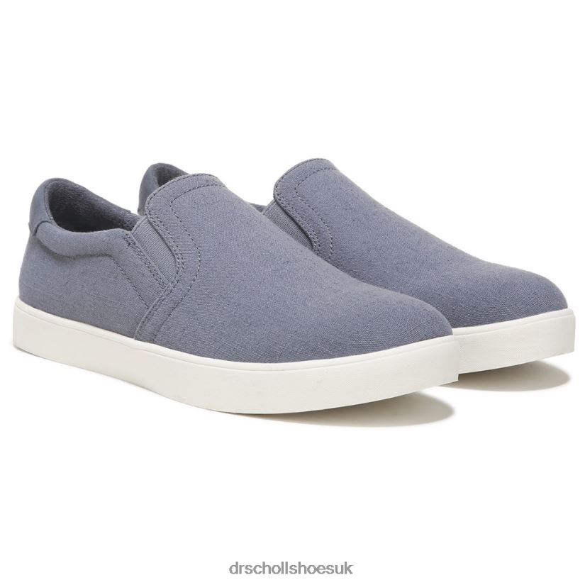 Unisex Madison Slip On Sneaker 88LBTP38 Dr Scholls Blue Fabric