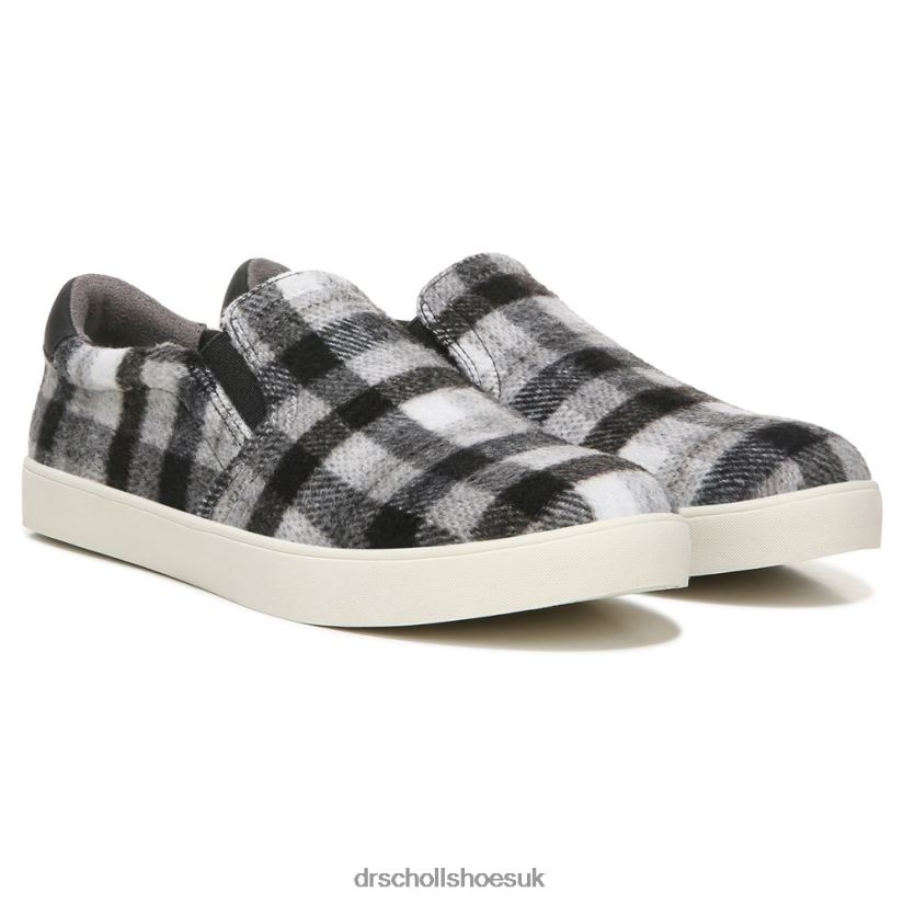 Unisex Madison Slip On Sneaker 88LBTP41 Dr Scholls Black Flannel