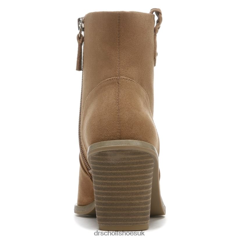 Unisex Mirage Wedge Bootie 88LBTP169 Dr Scholl\s Chip Brown Fabric