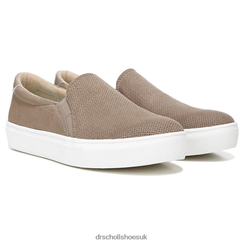 Unisex Nova Slip On Sneaker 88LBTP63 Dr Scholls Woodsmoke Microfiber
