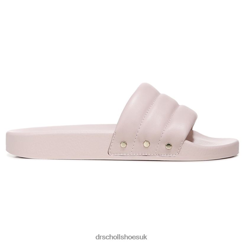 Unisex Pisces Chill Slide Sandal 88LBTP208 Dr Scholl\s Pink Leather
