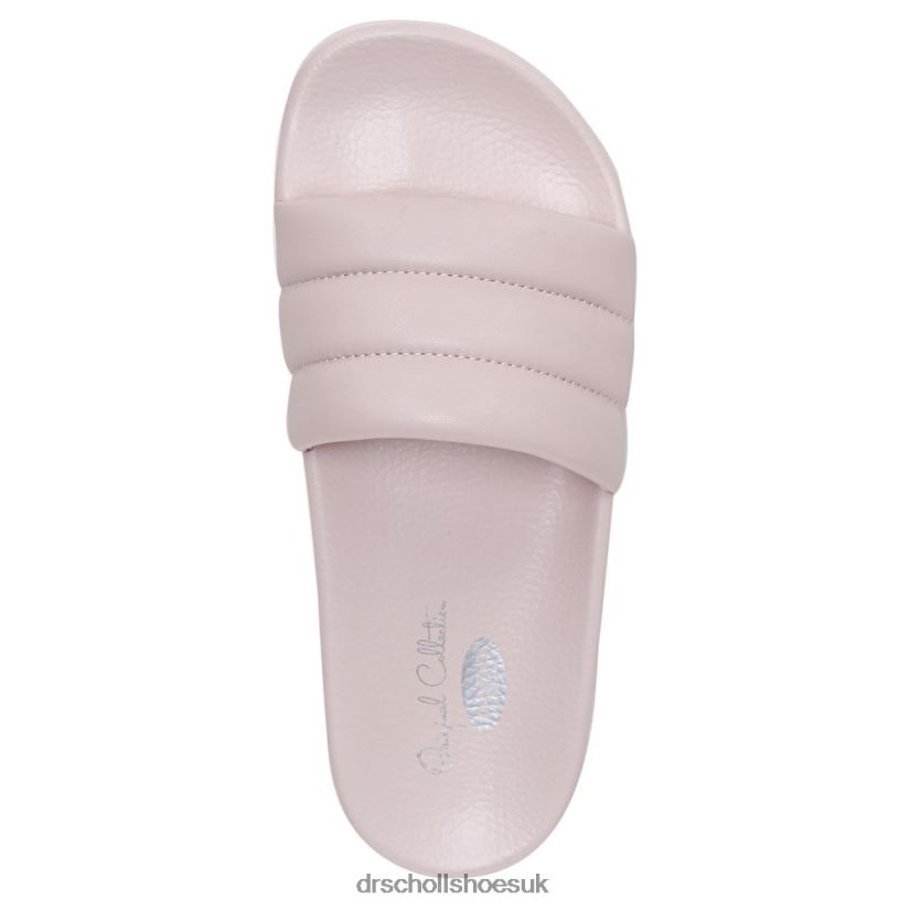 Unisex Pisces Chill Slide Sandal 88LBTP208 Dr Scholl\s Pink Leather