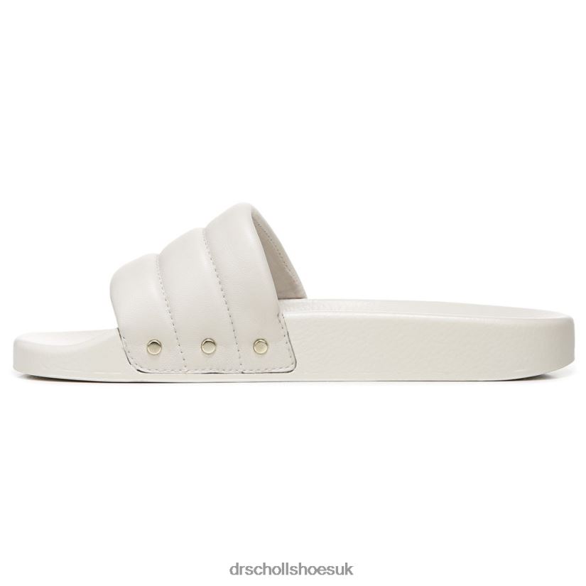 Unisex Pisces Chill Slide Sandal 88LBTP210 Dr Scholl\s Beige Leather