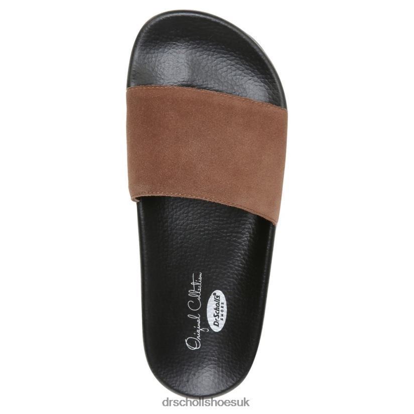 Unisex Pisces Pool Slide Sandal 88LBTP190 Dr Scholl\s Brown