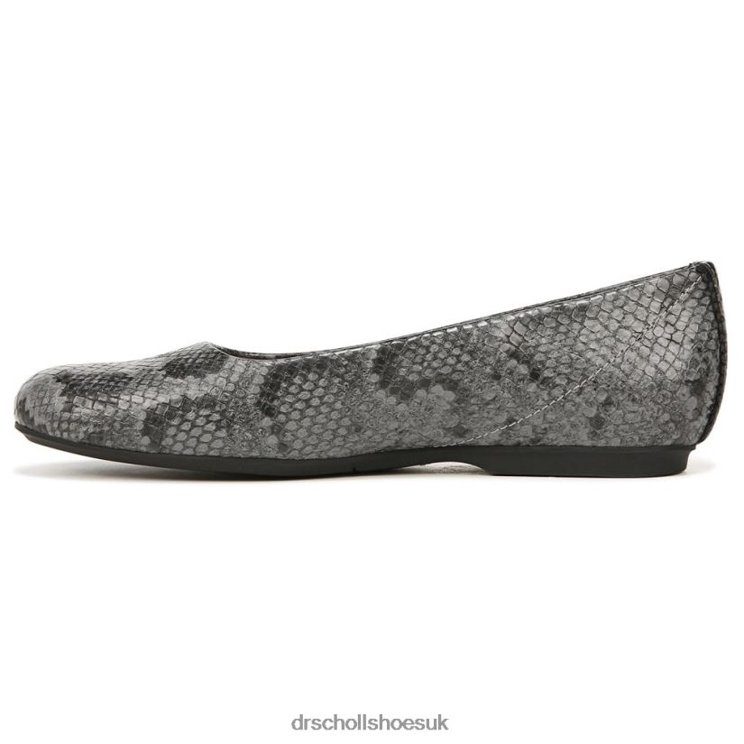 Unisex Wexley Ballerina 88LBTP75 Dr Scholl\s Grey Synthetic